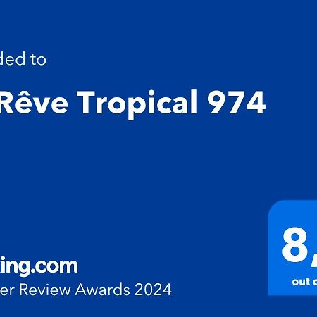 Le Reve Tropical 974 Apartman Trois Bassins Kültér fotó